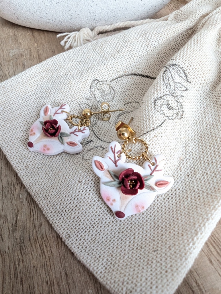 Boucles d'oreilles Reinettes