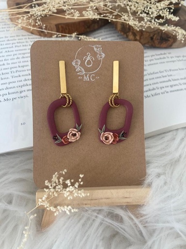 Boucles d'oreilles Amber 